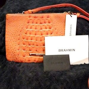 NWT Brahmin Perri Crossbody- Creamsicle